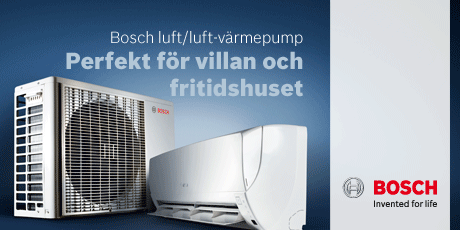 Bosch Värmepumpar fr o m feb 2012
